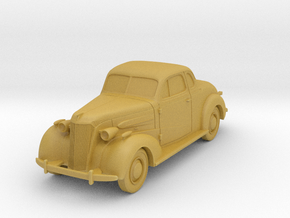 1937 Chevy 1/72 Scale in Tan Fine Detail Plastic