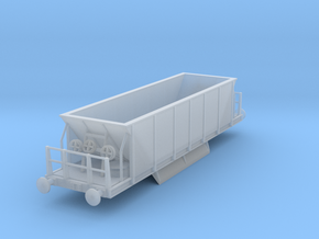 N Gauge 1:148 Seacow Engineers Ballast Wagon in Clear Ultra Fine Detail Plastic