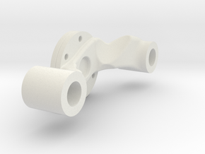 Schooner Zodiac - Steering Mechanism - Rudder Conn in White Natural Versatile Plastic
