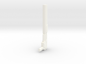 Wreckers gun 03 in White Processed Versatile Plastic