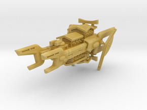 Order of the Shell Space Battlecruiser in Tan Fine Detail Plastic