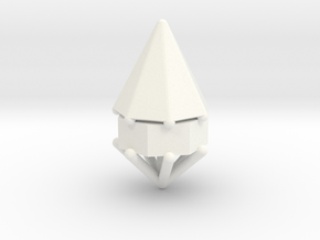 d7 cone blank in White Processed Versatile Plastic