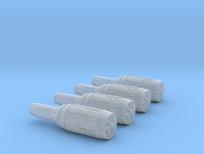 Alternate U-wing engines in Clear Ultra Fine Detail Plastic