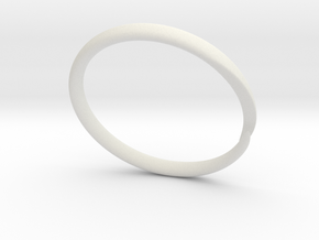 Ring OpenSeal in White Natural Versatile Plastic