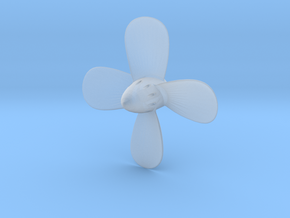 Titanic Propeller 4-Bladed Scale 1:144 in Clear Ultra Fine Detail Plastic