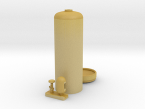 Acetylene Cylinder 1/35 in Tan Fine Detail Plastic