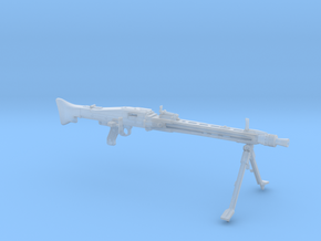 MG42 (1/9 scale) in Clear Ultra Fine Detail Plastic