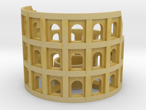 Colosseum in Tan Fine Detail Plastic