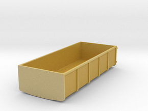 15 cubic meter waste container in Tan Fine Detail Plastic