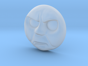 Thomas Face - Angry [H0/00] in Clear Ultra Fine Detail Plastic