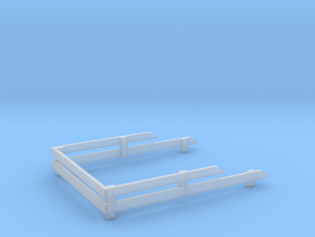 1:32 Chevy Bed Stakes in Clear Ultra Fine Detail Plastic