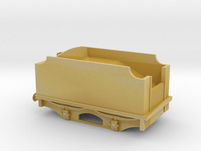 009 Maunsell Tender 1 (Slab Sides) in Tan Fine Detail Plastic