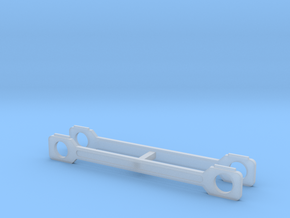 OO Scale NWR #11 Side Rods in Clear Ultra Fine Detail Plastic