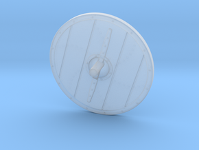 40mm_Viking_Raider2_Shield in Clear Ultra Fine Detail Plastic