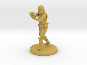 Storm Trooper Mini figure 003 in Tan Fine Detail Plastic