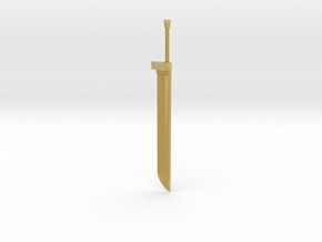 Sword for Plamo/gunpla in Tan Fine Detail Plastic