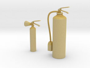 1/60 extincteurs / fire extinguisher in Tan Fine Detail Plastic