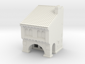 medieval house in White Natural Versatile Plastic