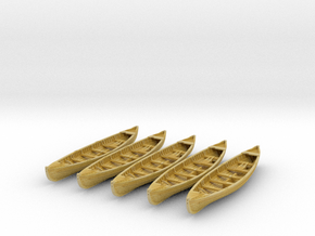 64th Whaleboats in Tan Fine Detail Plastic
