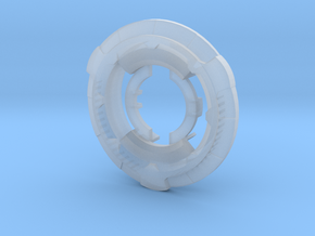 Clear Wheel - Serpenter in Clear Ultra Fine Detail Plastic