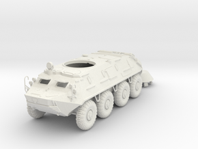 BTR-60 PB late (open) in 1/28 in White Natural Versatile Plastic