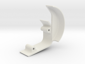 DW1 Spur Cover/Spacer in White Natural Versatile Plastic