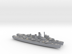 USS England x2 1/1800 in Natural Full Color Nylon 12 (MJF)