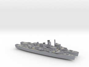 USS England x2 1/1250 in Natural Full Color Nylon 12 (MJF)