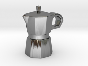 Coffee Express in Polished Silver