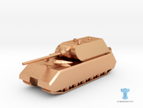 Tank - Panzer VIII Maus - size Large in Polished Bronze