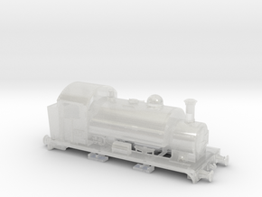 TT:120 GWR 1361 Class 0-6-0 Saddle Tank in Clear Ultra Fine Detail Plastic
