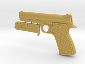 French Army 1935A Pistol  in Tan Fine Detail Plastic