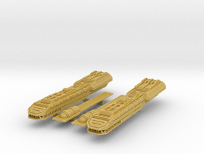 VENATOR BRIDGES for Revell 06053 (1:2256) in Tan Fine Detail Plastic