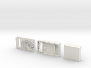 Usb Case Concept Redesign in White Natural Versatile Plastic