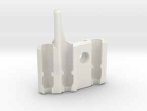 Ridgid Bit Holder Trippel 2.0 v7 - Right Side in White Natural Versatile Plastic