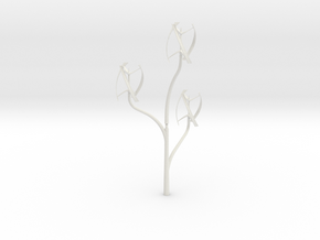 Windmill_treeSMALL in White Natural Versatile Plastic