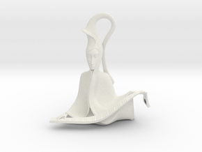 Harmony Sculpture in White Natural Versatile Plastic