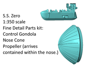 SS Zero Fine Detail parts set in Tan Fine Detail Plastic