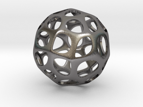 Voronoi Sphere in Processed Stainless Steel 316L (BJT)