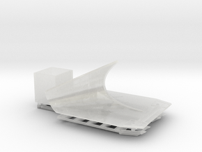 N Scale CB&Q Push Plow Kit in Clear Ultra Fine Detail Plastic: 1:160 - N