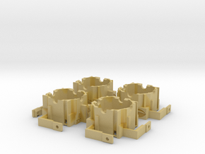 4x Tao Resin N64 Bowl Housings for Metal Inserts! in Tan Fine Detail Plastic
