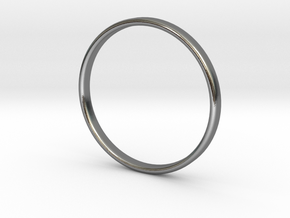 Sowt Ring - Simplistc Collection in Polished Silver: 9 / 59