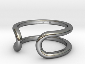 Seehrt Ring - Simplistc Set   in Polished Silver: 9 / 59