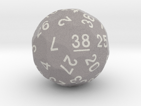 d38 Sphere Dice "Final Days of Rome" in Natural Full Color Sandstone
