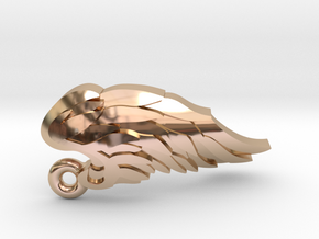 Angle Wings, Right in 14k Rose Gold Plated Brass