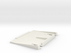 HP-67 Battery Cover in White Natural Versatile Plastic