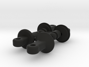 NRC-24 Proline Big Bore shock adapater kit in Black Natural Versatile Plastic