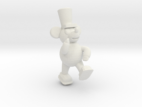 JUMPIN' JUMBOS - Mouse Statue in White Natural Versatile Plastic