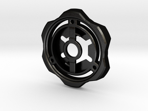 Metal Wheel - Revolver in Matte Black Steel