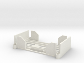9. Battery Tray -B in White Natural Versatile Plastic